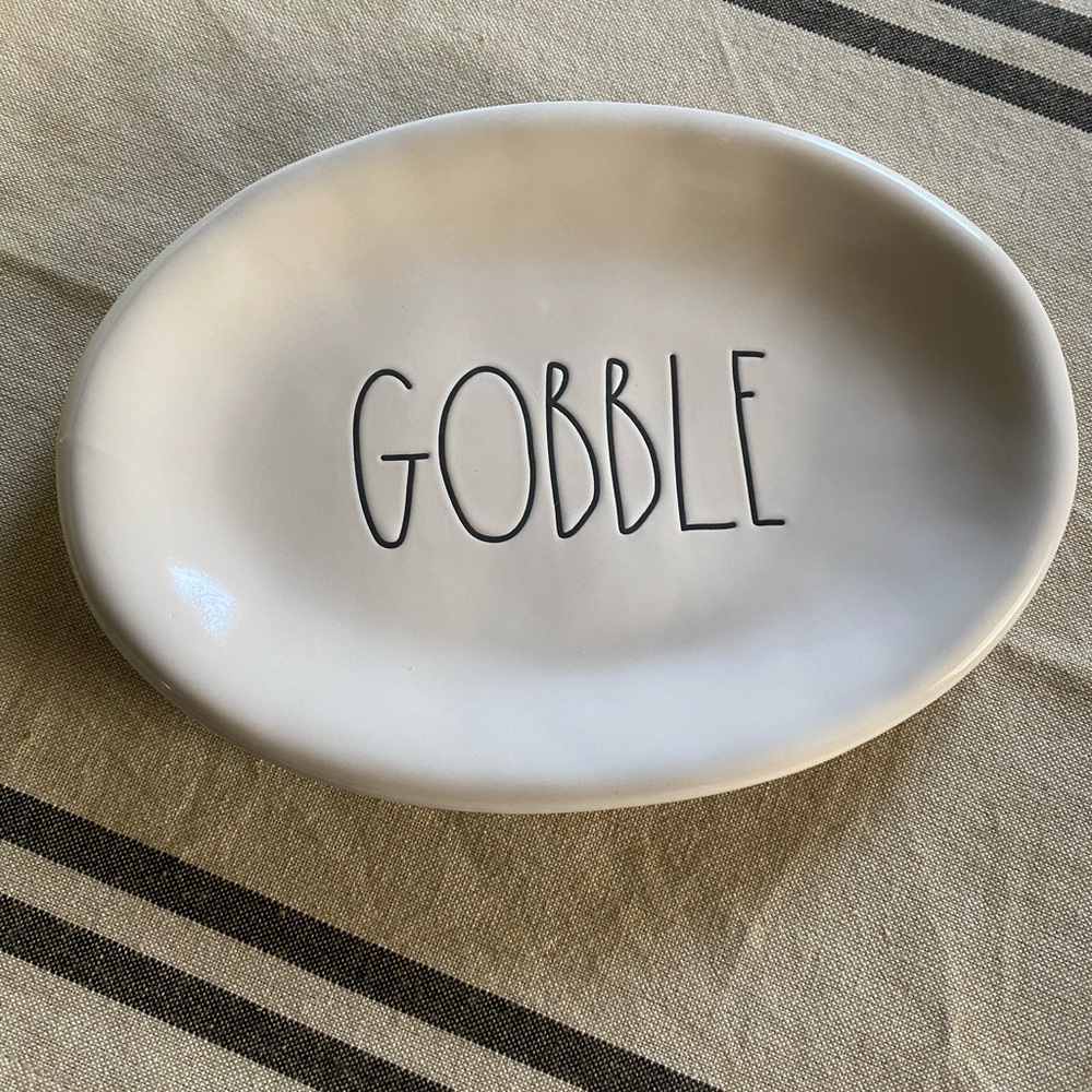 Rae Dunn 4pc Appetizer Plates